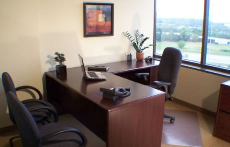 furnished office