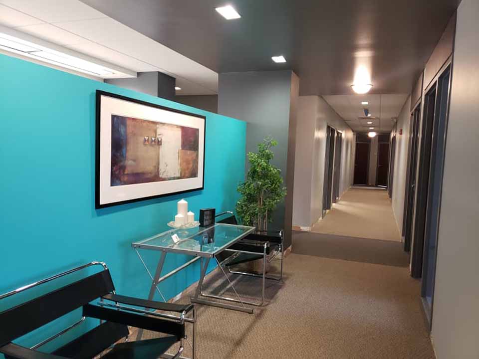 beachwood office hallway